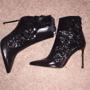 Brand New Zara Leather Ankle Boots